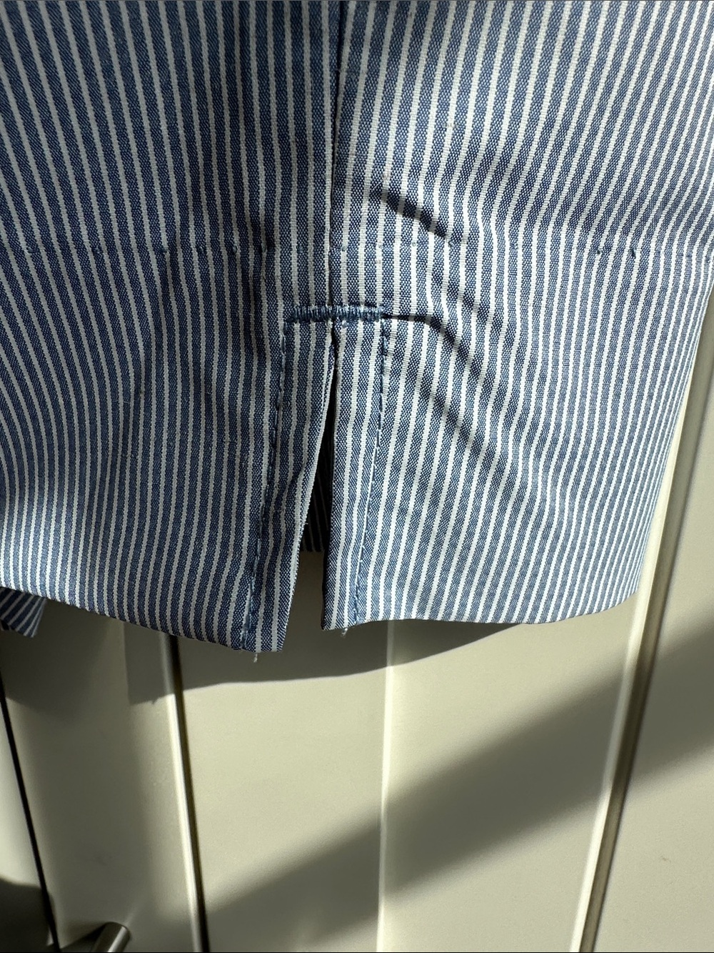 Abacus Women’s Performance Shorts Size 12 blue white pinstripe tech golf - Picture 13 of 13